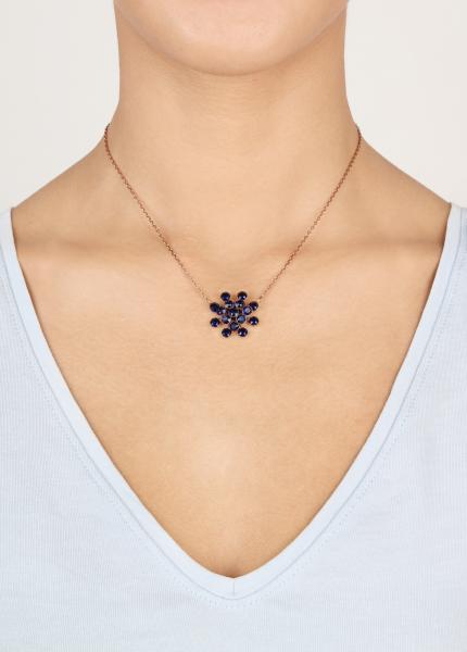 Night Blue - Magic Fireball Necklace Konplott